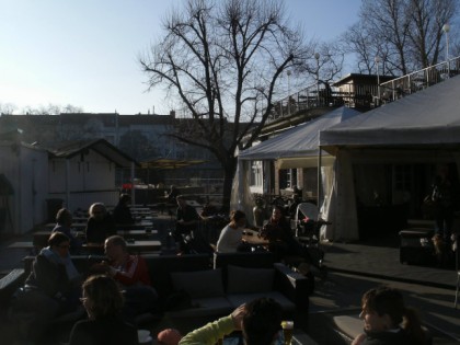 Photo: Golgatha  Biergarten im Viktoriapark